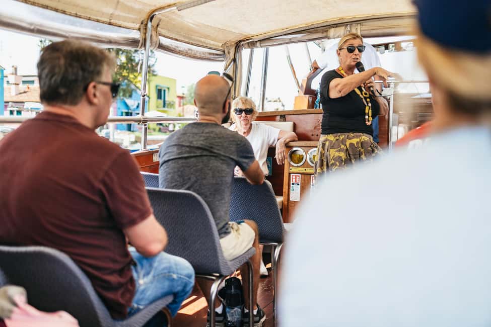 From Venice: Murano & Burano Guided Tour by Private Boat - Murano Free Time: How to Use About 100 Minutes