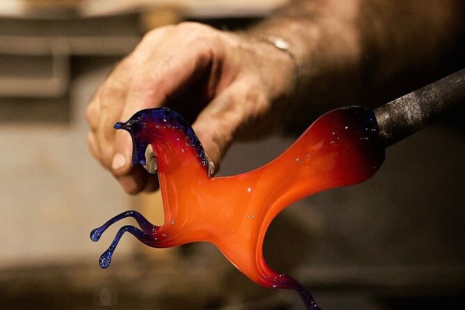 Glass Blowing Demonstration : pickup by wood boat Taxi + local guide - Why Murano Glass Feels Real (and Not Like a Tourist Trap)