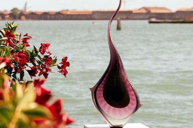 Glass Blowing Demonstration : pickup by wood boat Taxi + local guide - Showrooms and Buying Glass: Fun, Tempting, and Sometimes Sales-Forward