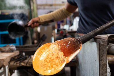 Murano by Private Watertaxi Including Glass Blowing Demo with Hotel Pickup - The lagoon crossing (and the Murano route you might see)