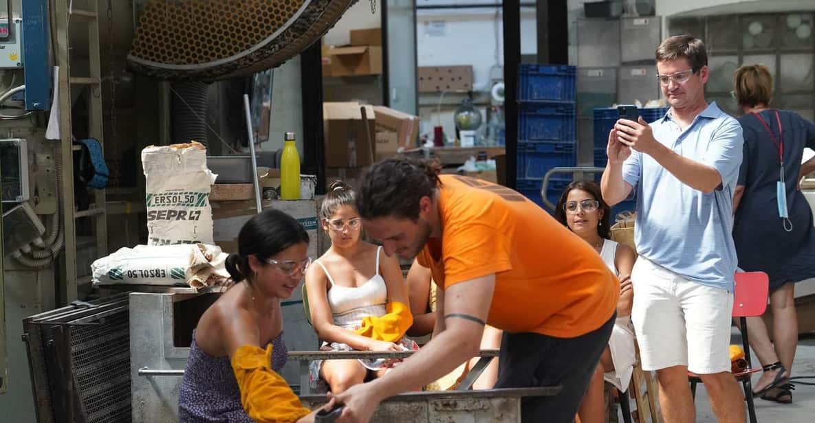 Murano: In Depth Glass Factory Guided Tour - Batch room: where sand becomes future glass