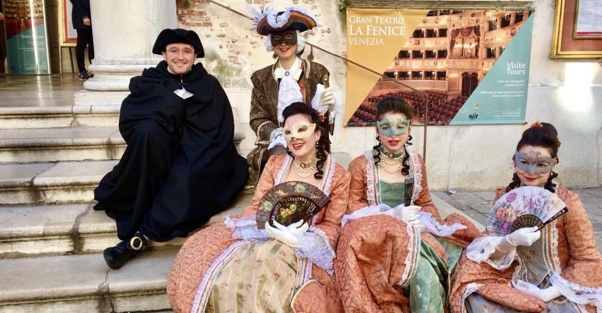 Secrets of Venice Carnival and Life of Casanova Tour - Starting at Teatro La Fenice: a Carnival-costumed guide sets the tone