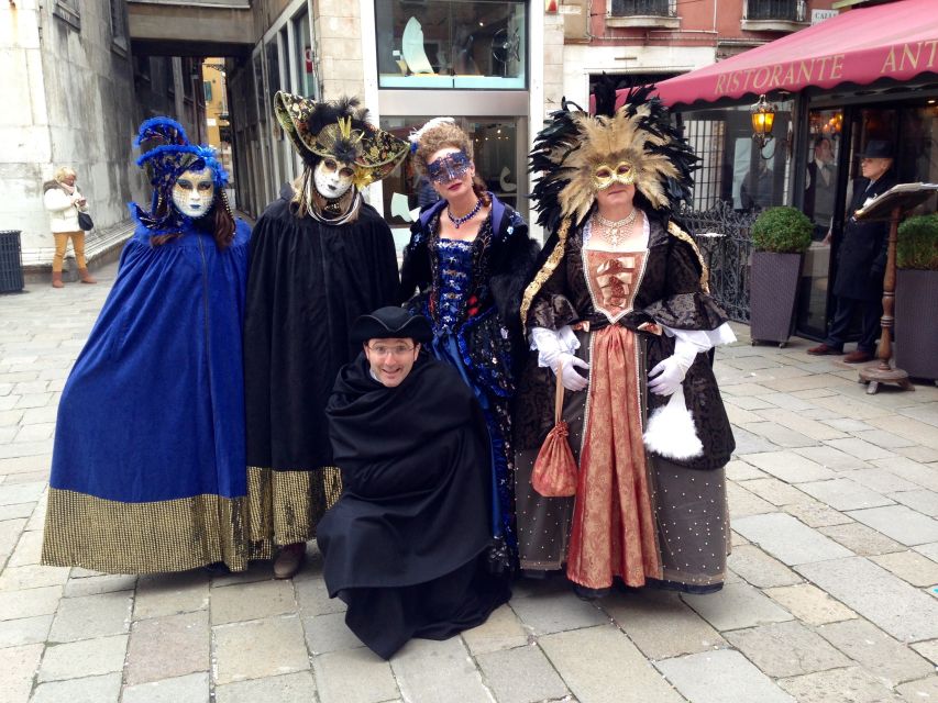 Secrets of Venice Carnival and Life of Casanova Tour - The hot cappuccino and frittella finish near St Mark’s