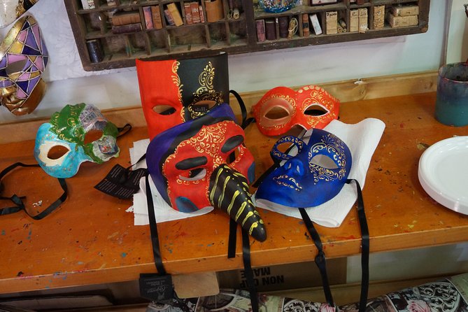 Venetian Carnival Mask Making Class in Venice, Italy - What the Artisan Finishes (So Your Mask Looks Finished)