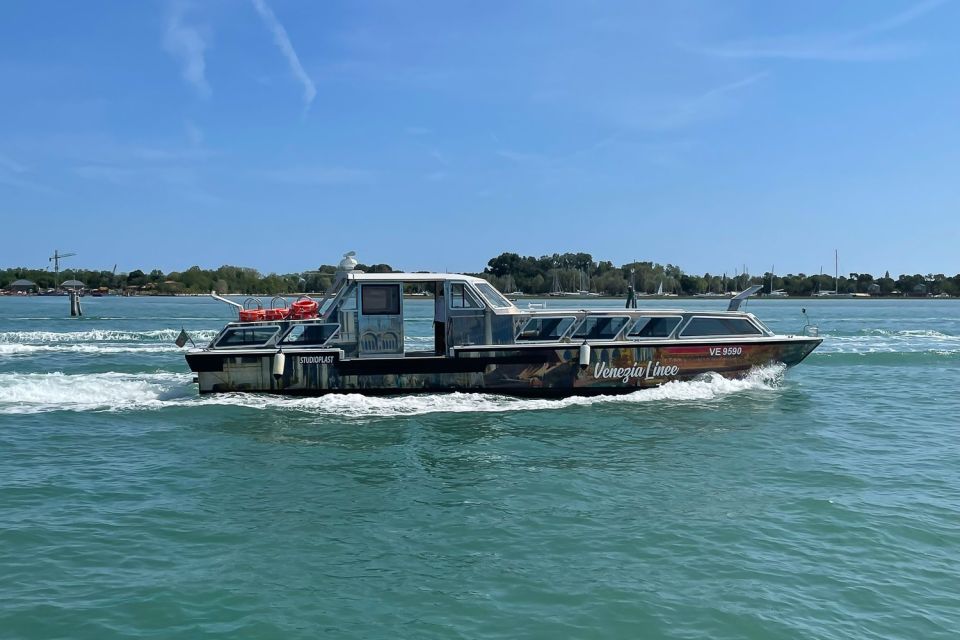 Venice: 1-Hour Panoramic Boat Tour - San Marco Square to the basin: your orientation in one easy loop