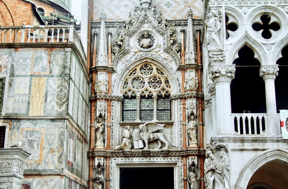 Venice: Basilica and Doge's Palace Tour with Gondola Ride - St. Mark’s Basilica: gold mosaics, saints relics, and a dress code test