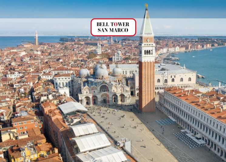 Venice: Bell Tower & St Mark's Square History Gallery Ticket - Inside the Tower Plan: Elevator Up, Time to Look Around, Then Back Down