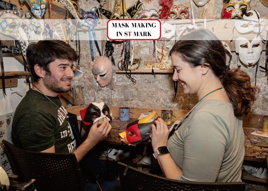 Venice: Carnival Mask Decoration Class at Casanova Prisons - Prison Palace Meets Carnival: Getting Oriented Near St Mark’s Square