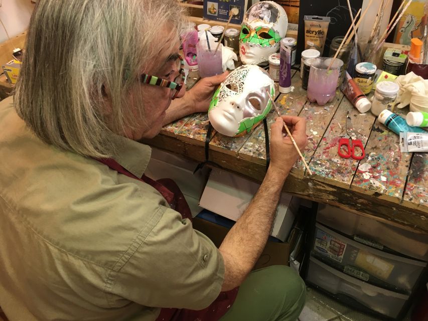 Venice: Carnival Mask Workshop - Why paint a Venice Carnival mask instead of buying one