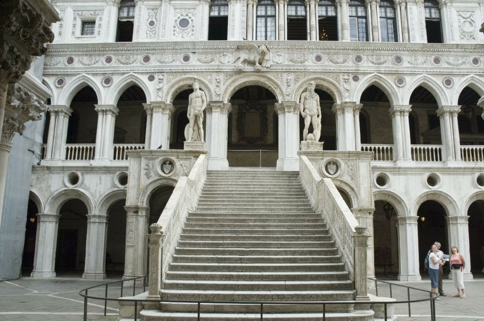 Venice: Doge's Palace & St. Mark's Basilica Tour - Inside Doge’s Palace: power rooms, staircases, and Tintoretto