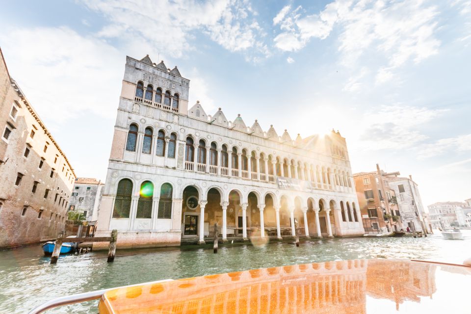 Venice: Grand Canal Private Boat Trip - Rialto Bridge, Ca d’Oro, and Accademia: the water-view classics