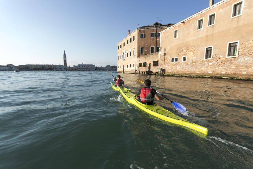 Venice: Guided Canal Kayak Tour at Day, Night, or Sunset - Day, sunset, or night: choosing the right Venice water mood