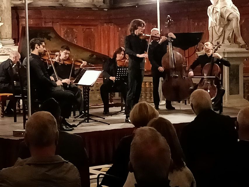 Venice: Interpreti Veneziani Concert at Church of San Vidal - Music program: Vivaldi, Bach, Handel, and the 17th/18th-century bridge