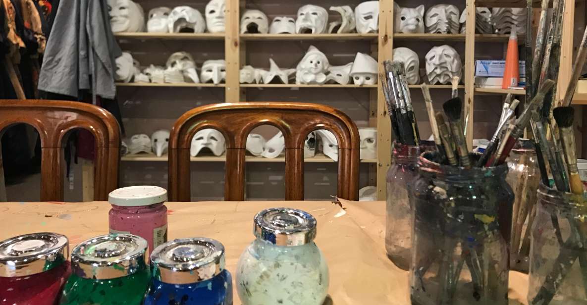 Venice: Paint your own Venetian Mask Workshop - Practical Tips That Make Your Mask Day Easier