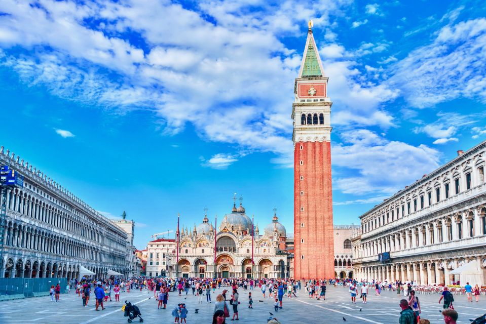 Venice: St. Mark's Basilica and Gondola Morning Tour - The Terrace View Over St. Mark’s Square