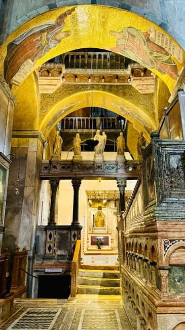 Venice: St. Mark's Basilica, Terrace, and Pala d’Oro Entry - St. Mark’s Museum: sacred objects, bronze horses context, and practical focus