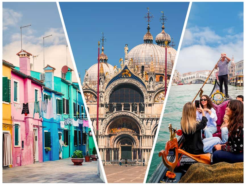 Venice: St Mark's, Doge's Palace, Murano & Burano Day Tour - St. Mark’s Basilica and Doge’s Palace: the day’s big payoff